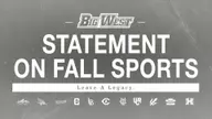 Big West Announces Postponement of 2020 Fall Sports