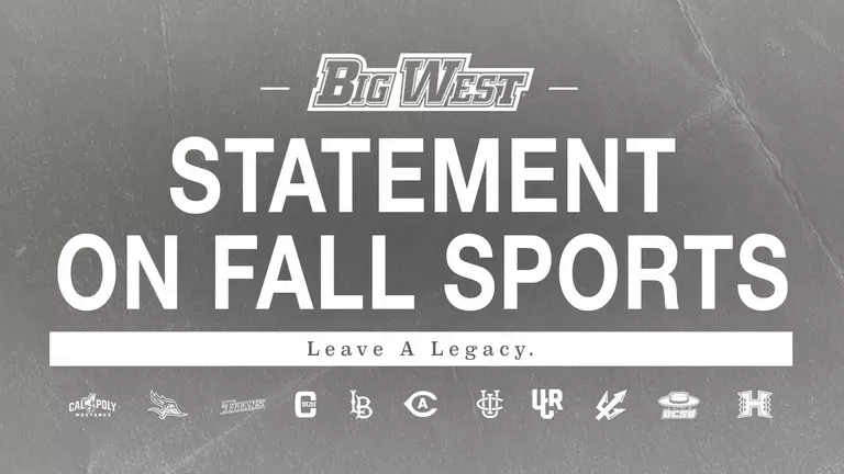 Big West Announces Postponement of 2020 Fall Sports