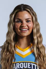 Marquette Cheer Team has Media day at the Al McGuire Center in Milwaukee, WI on October 14th, 2025.