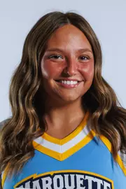 Marquette Cheer Team has Media day at the Al McGuire Center in Milwaukee, WI on October 14th, 2025.