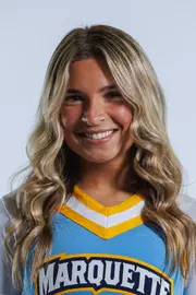 Marquette Cheer Team has Media day at the Al McGuire Center in Milwaukee, WI on October 14th, 2025.
