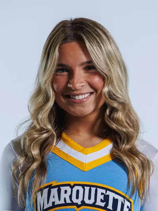Marquette Cheer Team has Media day at the Al McGuire Center in Milwaukee, WI on October 14th, 2025.