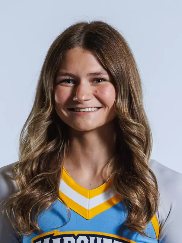 Marquette Cheer Team has Media day at the Al McGuire Center in Milwaukee, WI on October 14th, 2025.