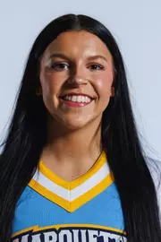 Marquette Cheer Team has Media day at the Al McGuire Center in Milwaukee, WI on October 14th, 2025.