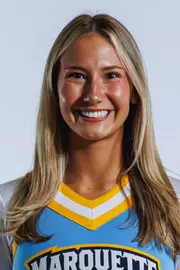 Marquette Cheer Team has Media day at the Al McGuire Center in Milwaukee, WI on October 14th, 2025.