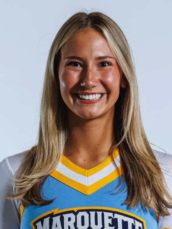 Marquette Cheer Team has Media day at the Al McGuire Center in Milwaukee, WI on October 14th, 2025.