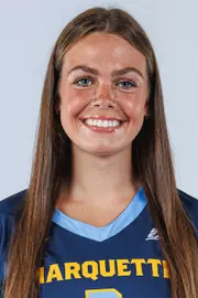 Marquette Volleyball players and staff headshots from media day in the Al McGuire Center in Milwaukee, WI on July 25th, 2025.