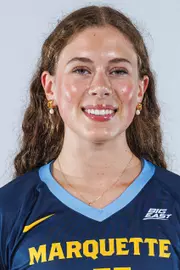 Marquette Volleyball players and staff headshots from media day in the Al McGuire Center in Milwaukee, WI on July 25th, 2025.