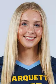Marquette Volleyball players and staff headshots from media day in the Al McGuire Center in Milwaukee, WI on July 25th, 2025.