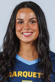 Marquette Volleyball players and staff headshots from media day in the Al McGuire Center in Milwaukee, WI on July 25th, 2025.