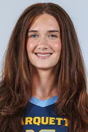 Marquette Volleyball players and staff headshots from media day in the Al McGuire Center in Milwaukee, WI on July 25th, 2025.