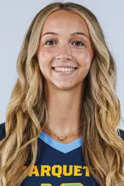 Marquette Volleyball players and staff headshots from media day in the Al McGuire Center in Milwaukee, WI on July 25th, 2025.