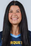 Marquette Volleyball players and staff headshots from media day in the Al McGuire Center in Milwaukee, WI on July 25th, 2025.