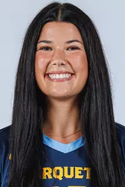 Marquette Volleyball players and staff headshots from media day in the Al McGuire Center in Milwaukee, WI on July 25th, 2025.