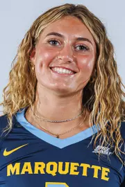 Marquette Volleyball players and staff headshots from media day in the Al McGuire Center in Milwaukee, WI on July 25th, 2025.