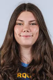 Marquette Volleyball players and staff headshots from media day in the Al McGuire Center in Milwaukee, WI on July 25th, 2025.