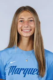 Marquette Womens Soccer poses for Media Day Headshots at the Al McGuire Center in Milwaukee, WI on July 31st, 2025.