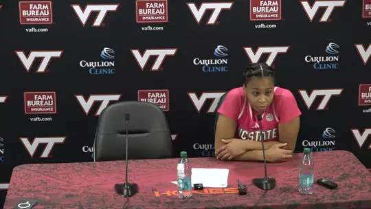 Brooks, Coach Moore Postgame at VT