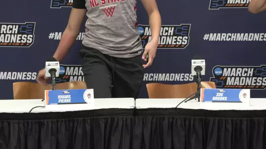 NC State WBB NCAAT R64 Pre Presser