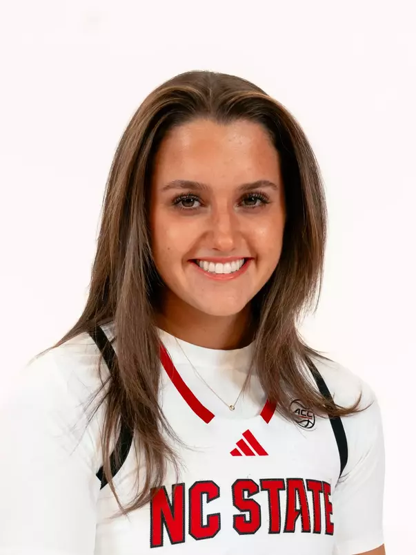 The NC State women's basketball team poses for their headshots for the 2026-27 season
