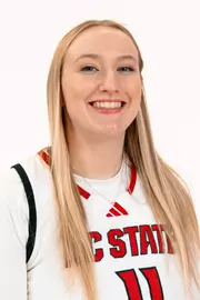 The NC State women's basketball team poses for their headshots for the 2026-27 season