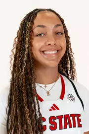 The NC State women's basketball team poses for their headshots for the 2026-27 season