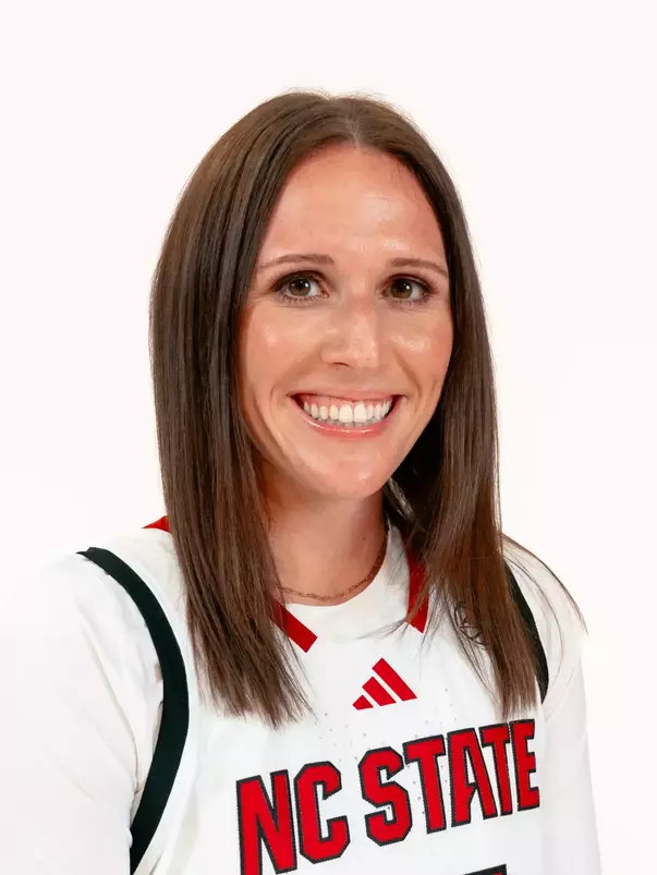 The NC State women's basketball team poses for their headshots for the 2026-27 season