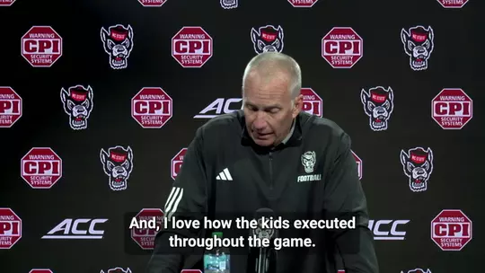 Coach Doeren Weekly Press Conference (Sept. 21)