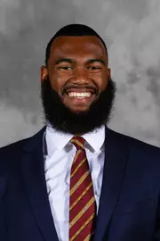 gophers defensive lineman Winston DeLattiboudere (46)