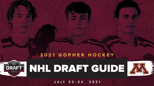 Gopher Hockey: 2021 NHL Entry Draft Guide
