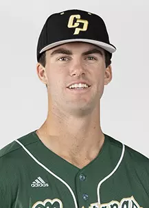 Cal Poly Athletics Picture Day Bryce Warrecker Baseball. 1/8/23 Photo by Owen Main