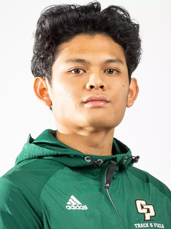 Cal Poly Athletics Picture Day Noah Bustos Track and Field. 1/8/23 Photo by Owen Main