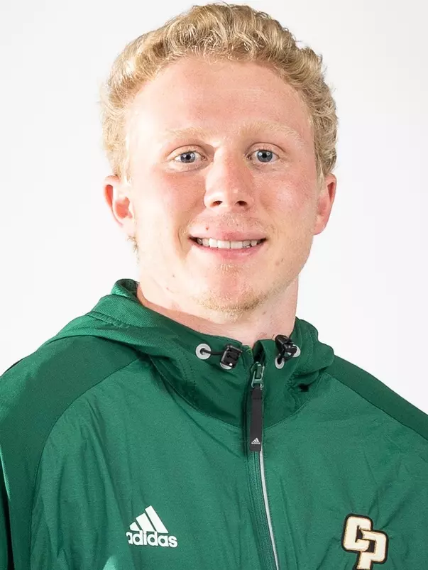 Cal Poly Athletics Picture Day Wesley Salzman Track and Field. 1/8/23 Photo by Owen Main