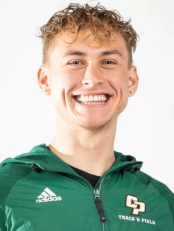 Cal Poly Athletics Picture Day Ryan Searl Track and Field. 1/8/23 Photo by Owen Main