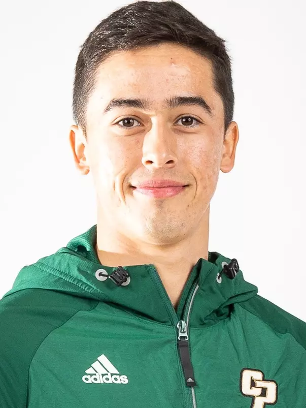 Cal Poly Athletics Picture Day Christian Valles Track and Field. 1/8/23 Photo by Owen Main