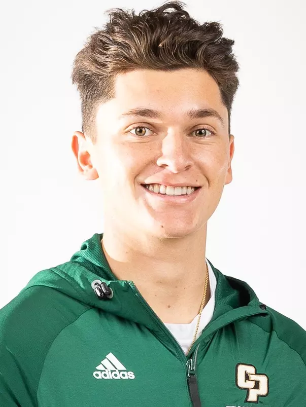 Cal Poly Athletics Picture Day Zack Volpe Track and Field. 1/8/23 Photo by Owen Main