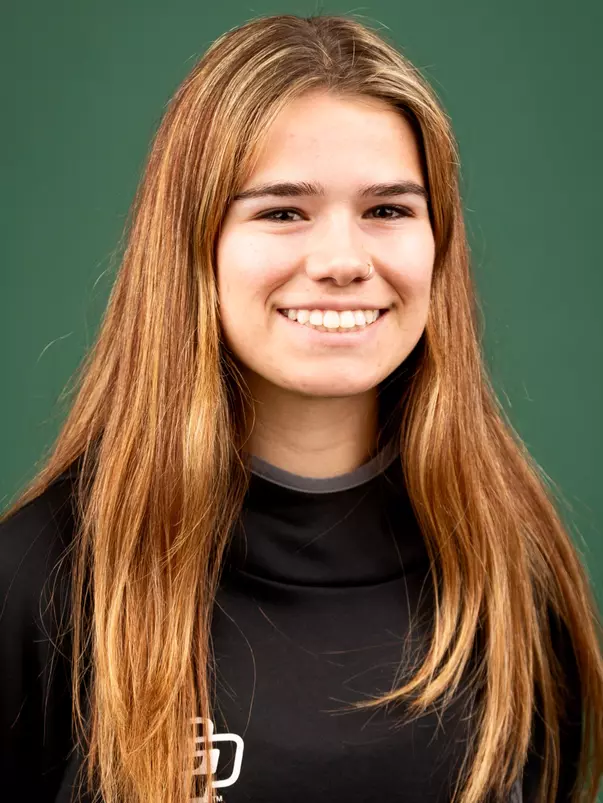 Jessica Davis Track & Field. Photo by Owen Main 1/6/24