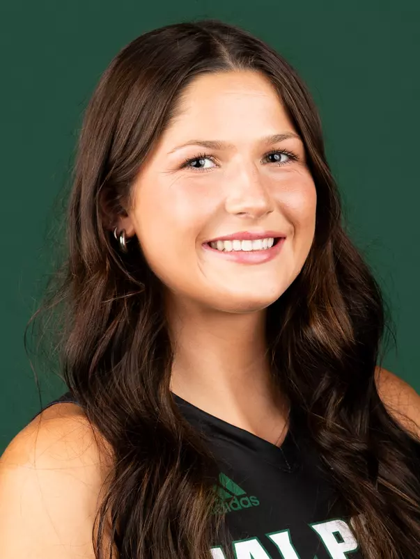 Emma Fredrick ( 1 ) Volleyball Cal Poly Athletics Media Day Photo by Owen Main 7/31/24