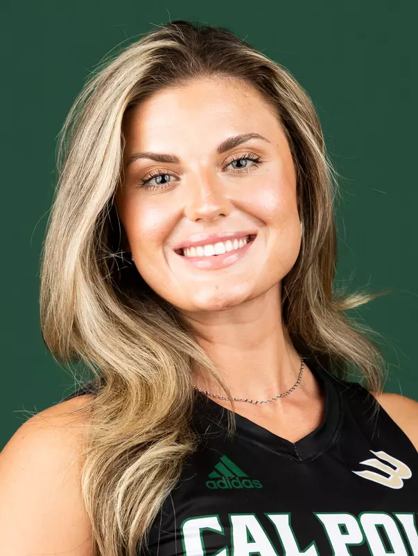 Lizzy Markovska ( 25 ) Volleyball Cal Poly Athletics Media Day Photo by Owen Main 7/31/24