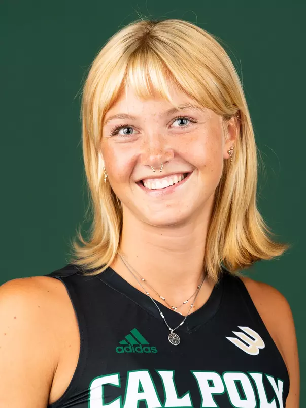 Chloe Leluge ( 2 ) Volleyball Cal Poly Athletics Media Day Photo by Owen Main 7/31/24