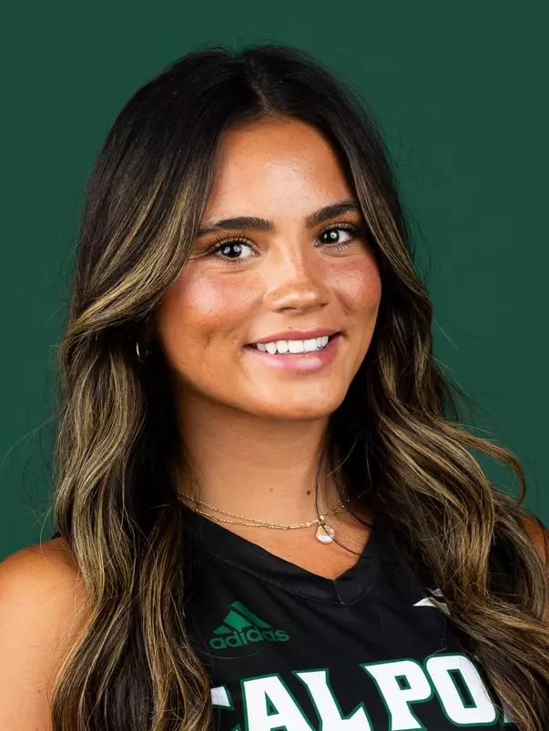 London Haberfield ( 4 ) Volleyball Cal Poly Athletics Media Day Photo by Owen Main 7/31/24