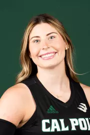Tommi Stockham ( 9 ) Volleyball Cal Poly Athletics Media Day Photo by Owen Main 7/31/24