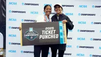 Kelli Gaffney-Michelle Chewens Ticket Punched, NCAA West Regional, 111425