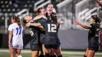 Kate Nunes goal celebration, UCSB, 102126