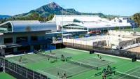 Comerford Pavilion, Ronca Tennis Center, Women's Tennis Practice Photo,