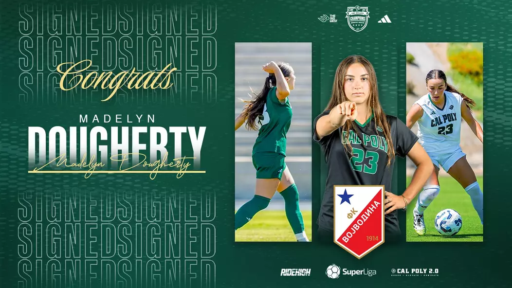 Madelyn Dougherty Pro Contract Signing Graphic