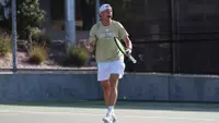 Cal Poly men's tennis hosted LMU Photo by Owen Main 2/8/26