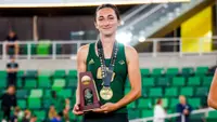 Lexi Evans, NCAA Outdoor Championships, podium, 061126