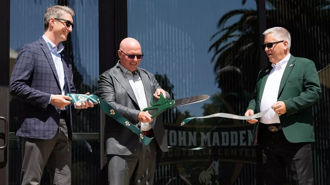 John Madden Football Center Ribbon Cutting, Public Ceremony, 060626