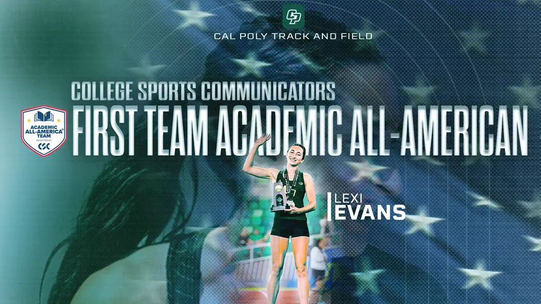 Lexi Evans Academic All-American Web Graphic